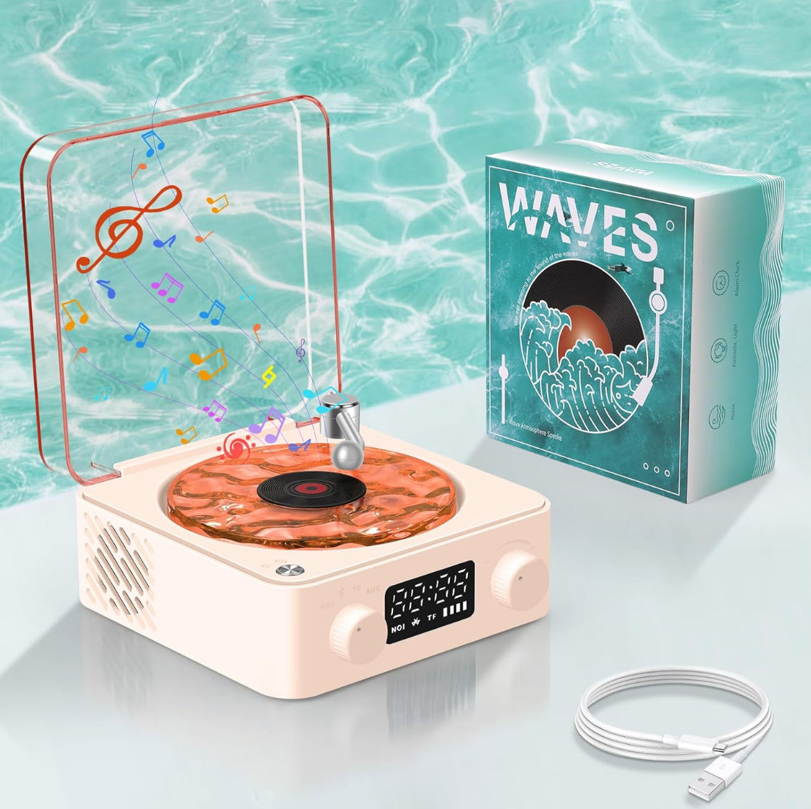 GlowSpeaker™ – Retro Light & Sound