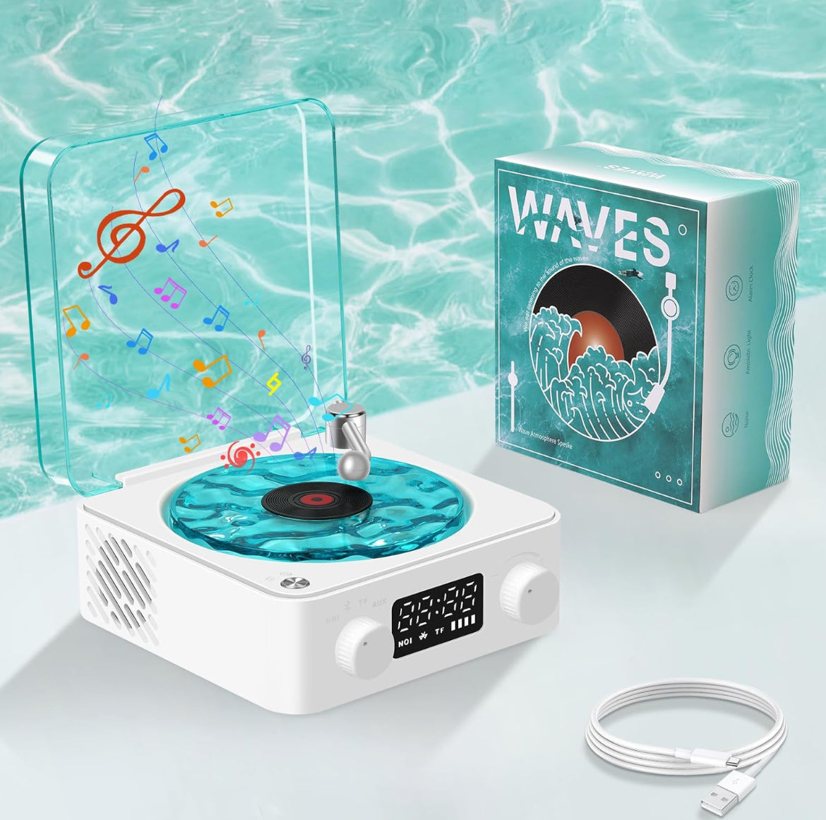 GlowSpeaker™ – Retro Light & Sound